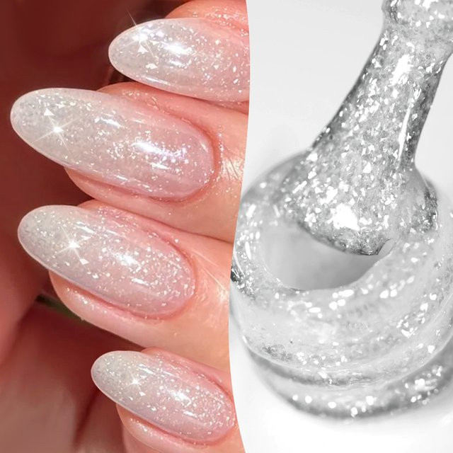 BORN PRETTY Jelly Gel Nagellack, 10 ml, schimmernd - Bild 1