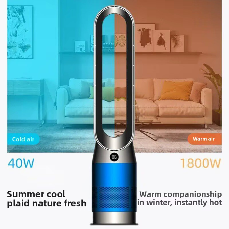 SUSWEETLIFE 42-Zoll Kühl- und Heizventilator mit Thermostatsteuerung, Fernbedienung und Öko-Modus - Bild 3
