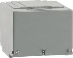 ABB Klemmenabdeckung OTS2500G1S/4 aus grauem Kunststoff mit Schnappbefestigung - Bild 1