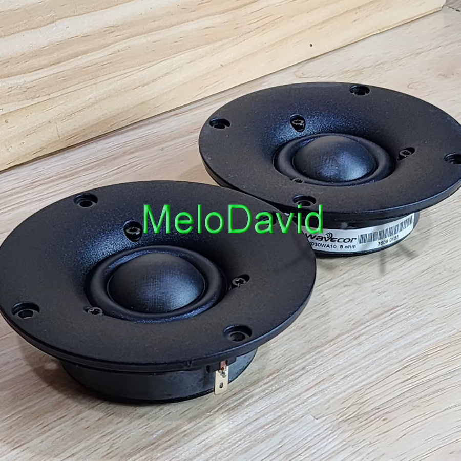 Warecor Seidenkalotten-Hochtöner TW030WA10 WA22 in Schwarz, 8Ω, 104mm Panel, 30mm 1,2 Zoll - Bild 3