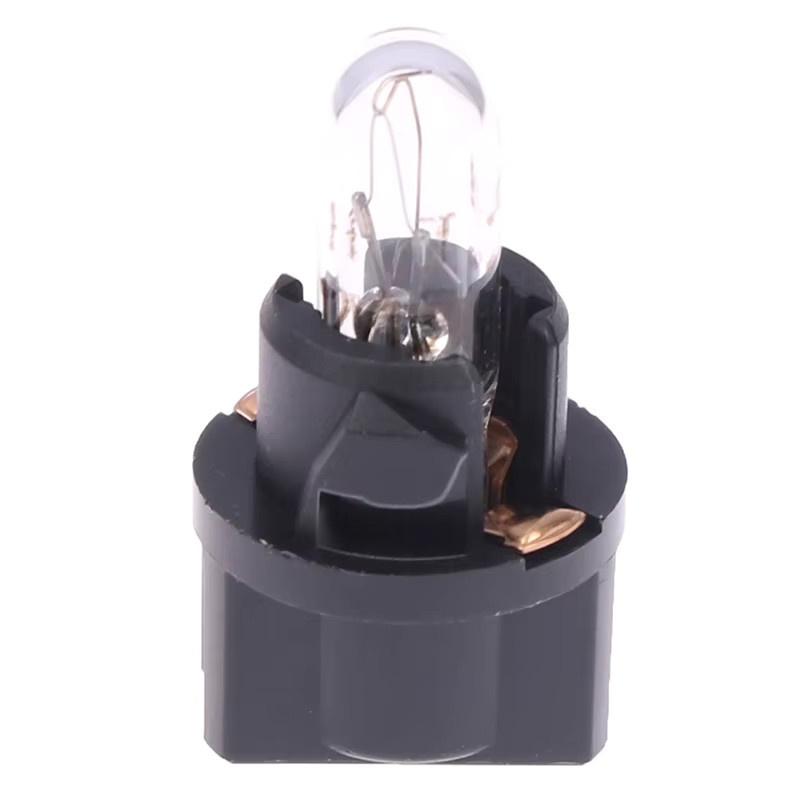 Gmarty 5er Set V-2 Glühbirnen für Auto-Instrumentenbeleuchtung, 12V 1,2W, transparent - Bild 4