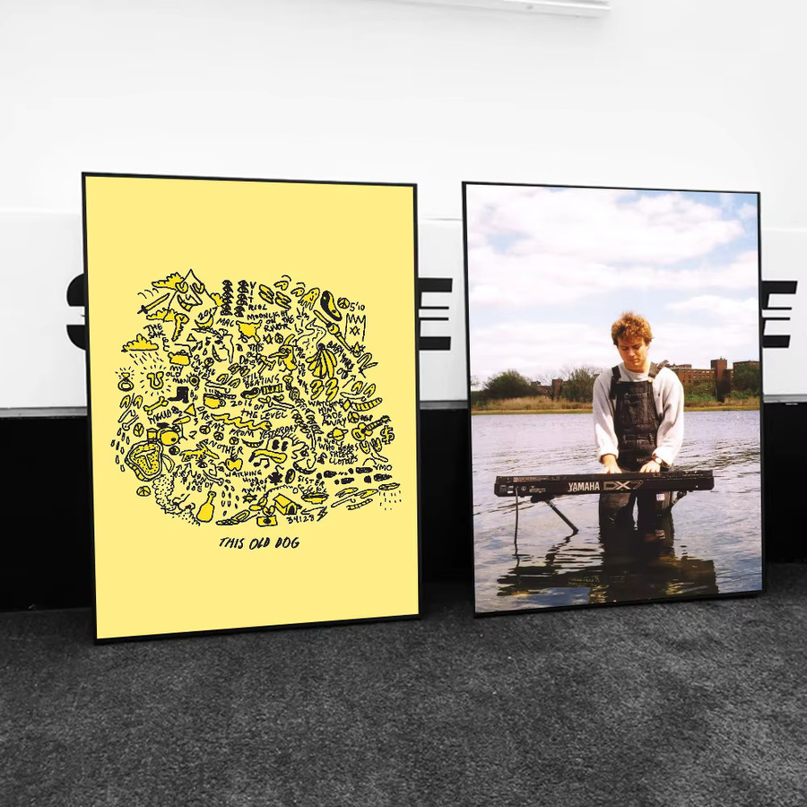 Wasserfester selbstklebender Papieraufkleber Mac DeMarco Five Easy Hot Dogs Poster zur Wanddekoration - Bild 3