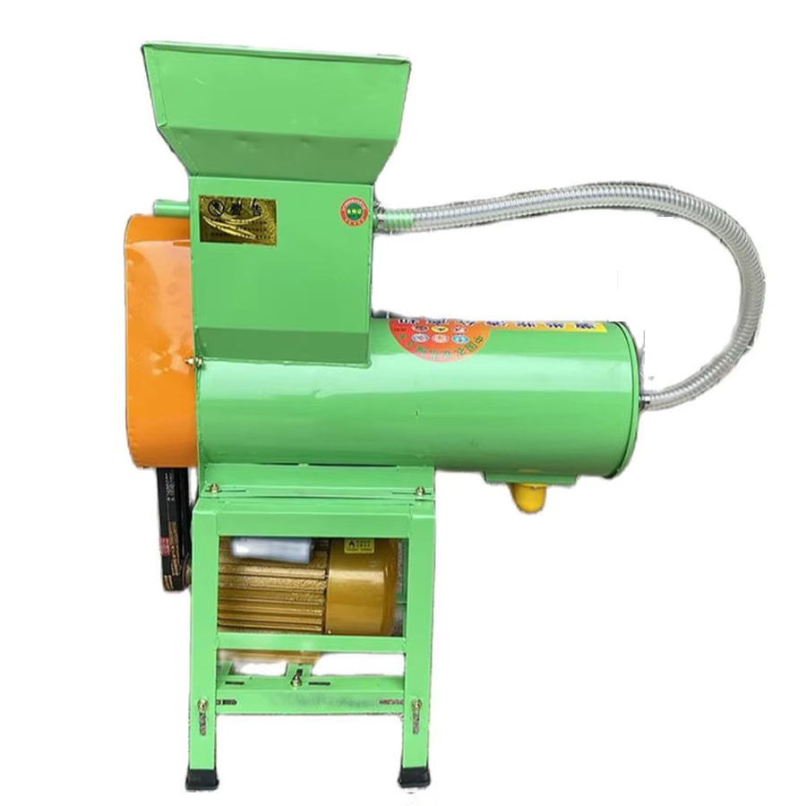 YunlinLi Elektrische Obstmühle aus Edelstahl für Kartoffeln und Äpfel in Silber und Grün - Bild 2