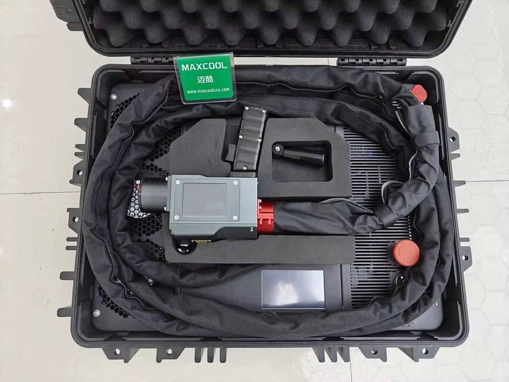 Maxcool 500W Puls-Kofferfaserlaser-Reiniger in Schwarz für Autoreparatur und Schiffsreinigung - Bild 4
