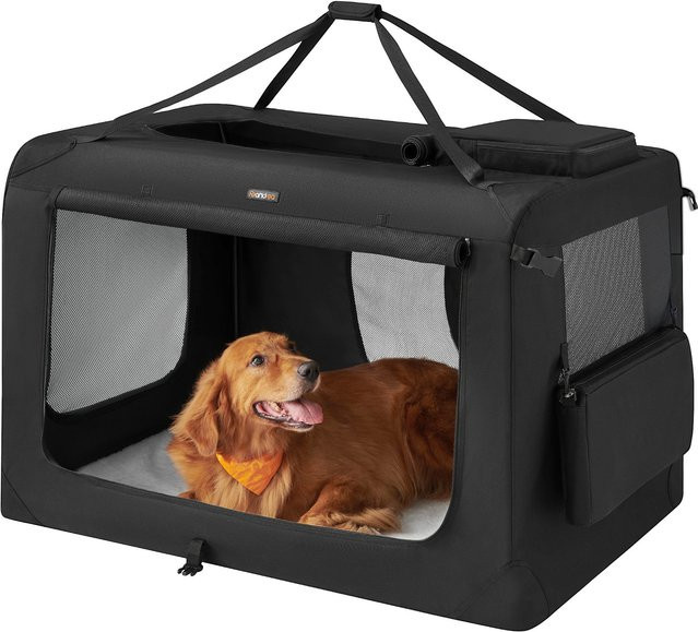 FEANDREA Tiertransporttasche aus Oxford-Gewebe in Schwarz, Blau oder Grau, B/T/H: 122 x 79 x 122 cm - Bild 1