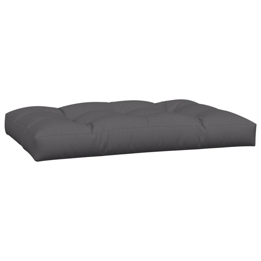 vidaXL Palettenkissen Set aus 5 Teilen in Anthrazit aus wasserabweisendem und UV-beständigem Polyester - Bild 3
