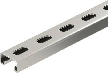 OBO Bettermann Profilschiene MS4121P3000A2 1122928 Länge: 3 m - Bild 1