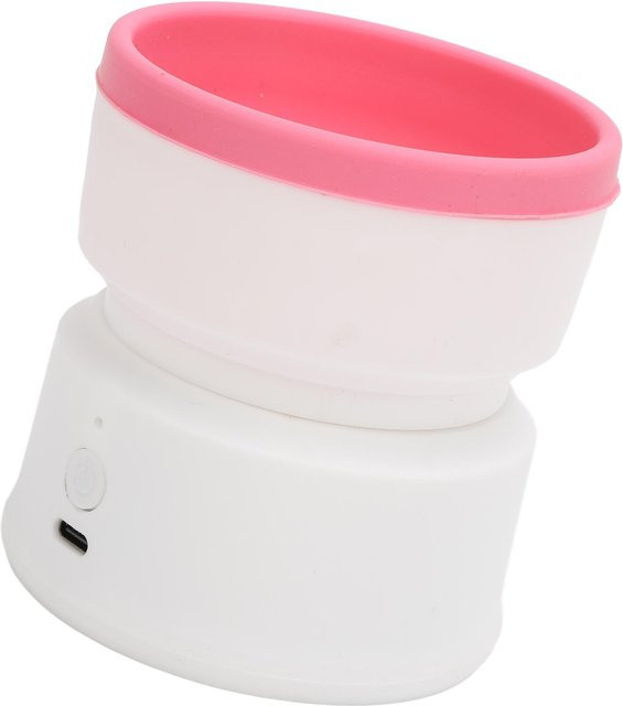 Elektrische Make-up-Pinselreinigungsmaschine, USB, weiß - Bild 1