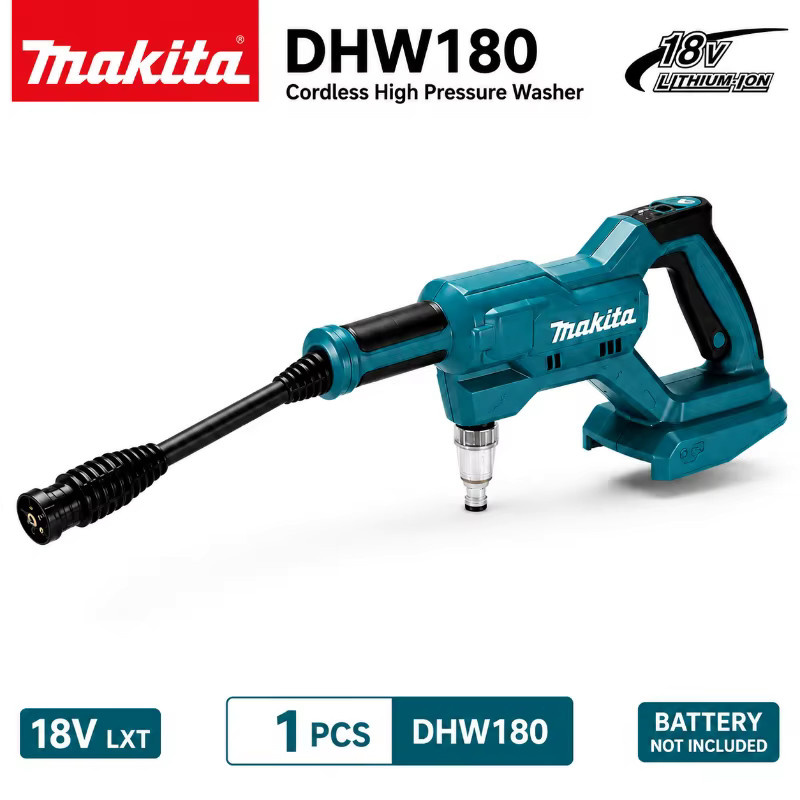 Makita Akku-Hochdruckreiniger DHW180 18V kabelloser Reiniger in Petrol - Bild 7