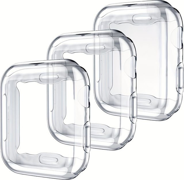 Apple Displayschutzfolie für Apple Watch, TPU-Stoßstangenabdeckung, Unisex - Bild 1