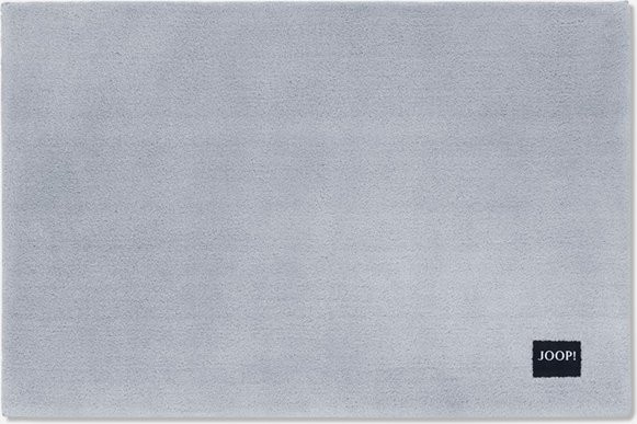 Badteppich JOOP! BASIC in Silber/Grau, B: 60 cm, L: 90 cm, rutschfest und fußbodenheizunggeeignet - Bild 1