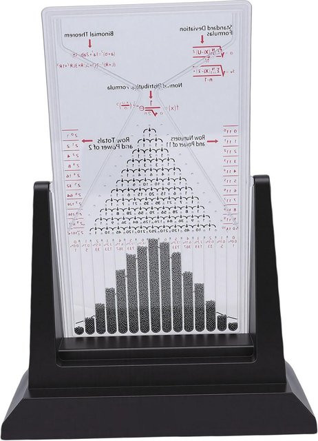 Koogeelife Galton-Brett Wahrscheinlichkeits-Demonstrationsmodell Physik Lern-Schreibtischspielzeug - Bild 1