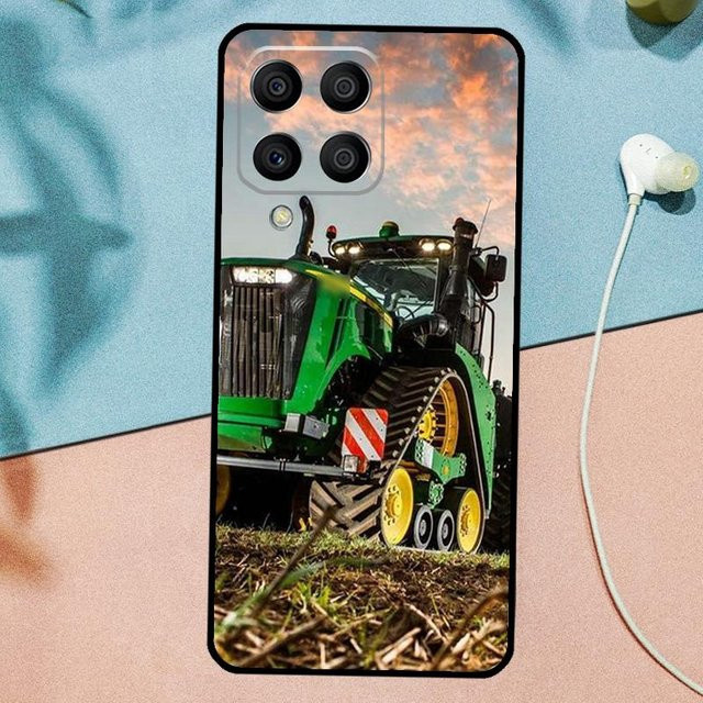 Handyhülle mit Landwirtschaftlichem Fahrzeug Traktor für Samsung Galaxy M-Serie in Multicolour - Bild 1