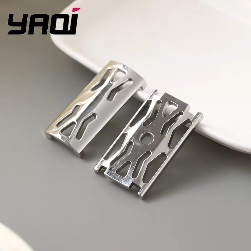 YAQI Sentinel SSS-Sicherheitsrasierkopf für Herren, Edelstahl, 0,90 mm Klingenspalt - Bild 2