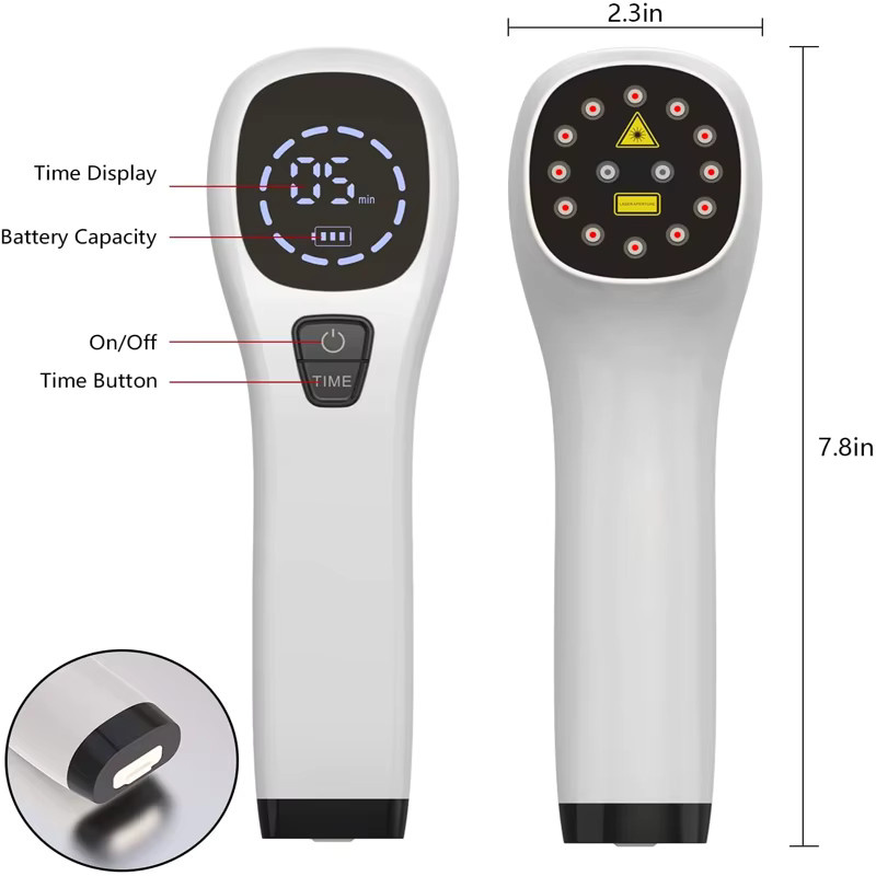 KTS Lasertherapiegerät, 2 x 808 nm, Weiß - Bild 5