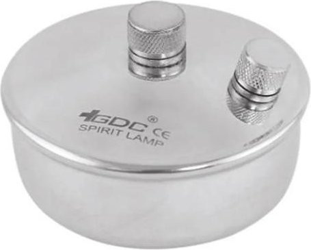 GDC Spirituslampe Zubehör ASL aus Edelstahl in Silber - Bild 1