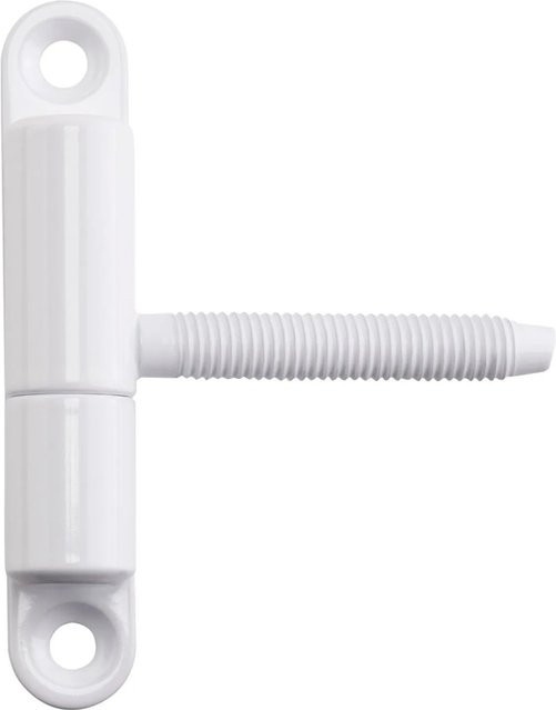SO-TECH Einbohrband mit Zapfen M8 x 50 mm in Weiß, Maße: 15 x 83 mm - Bild 1