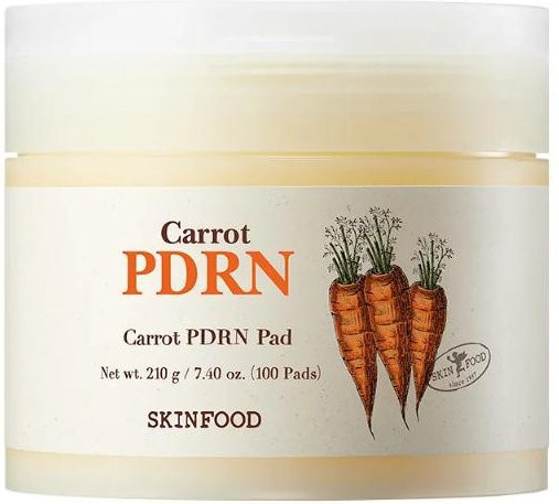 SKINFOOD Karotten-Karotin PDRN Tiefenfeuchtigkeits-Pad, 210g, Unisex - Bild 1