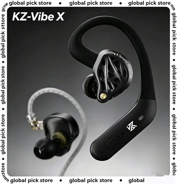 KZ Vibe X In-Ear-Monitor-Kopfhörer mit 13mm Hochleistungs-Vibrations-Einheit für HiFi-Musik und Gaming - Bild 1