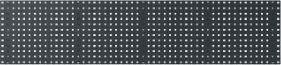 Bott Lochplatte Perfo XL aus Stahlblech, anthrazitgrau, B: 198,1 cm, T: 1,3 cm, H: 45,7 cm - Bild 1