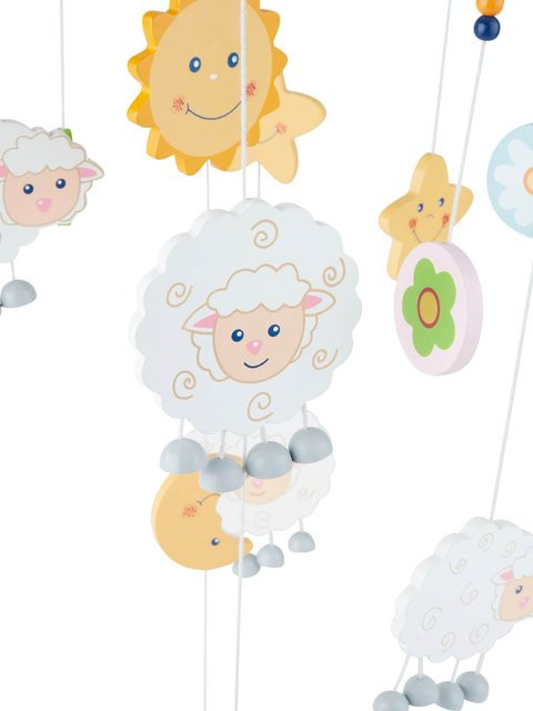 Bieco 3D Baby Mobile Schaf Betty, Holz, ab 0 Jahre - Bild 1