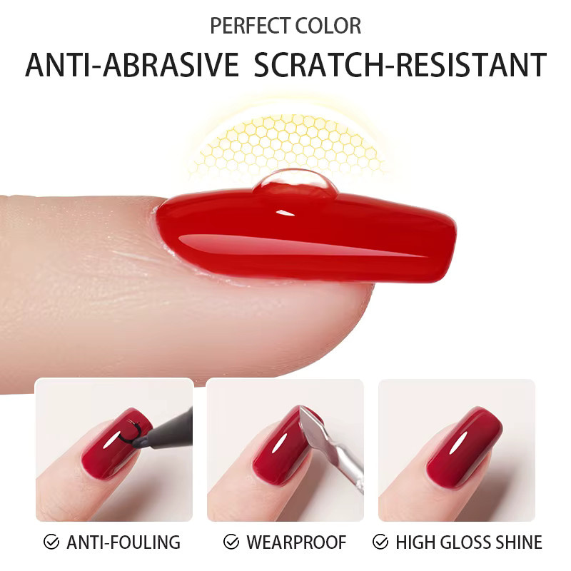 PERFECT COLOR No-Wipe Gel Polish Top Coat, 16 ml, glänzend - Bild 2