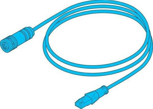 Di-soric 210613 Sensor-Aktor-Kabel Ethernet/LAN in Blau - Bild 1