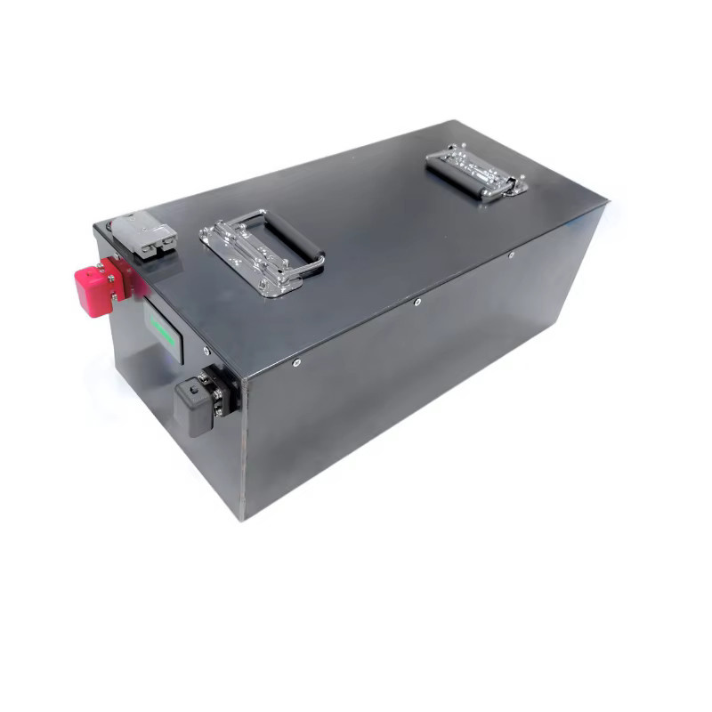 XNY Lithium 48V 100Ah LiFePO4 Batterie mit BMS und 58,4V 10A Ladegerät in Schwarz - Bild 3