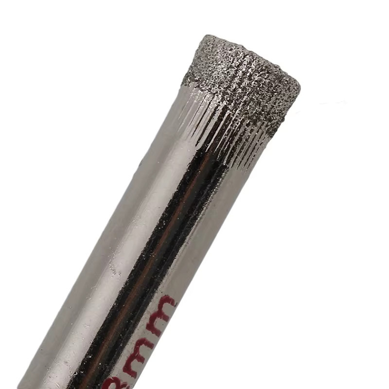 Stookits 10er Set Diamantbeschichtete Bohrer 8 mm für Glas und Granit in Silber - Bild 3