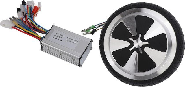 Aimo Controller für 6,5 Zoll Nabenmotorrad, 24V/36V 350W, Aluminiumlegierung, Grau/Silber - Bild 1