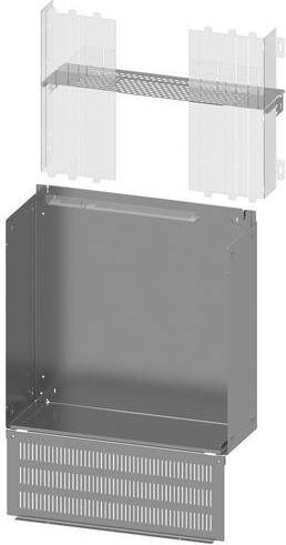 Siemens Unterteilung für Verteilungsschrank, Grau, B/T/H: 40,0 x 60,0 cm - Bild 1