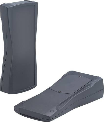Bopla BOS STREAMLINE BS 803 F-7024 Hand-Gehäuse aus ABS-Kunststoff in Graphit Grau, B/T/H: 209,3 x 98 x 34,8 mm - Bild 1