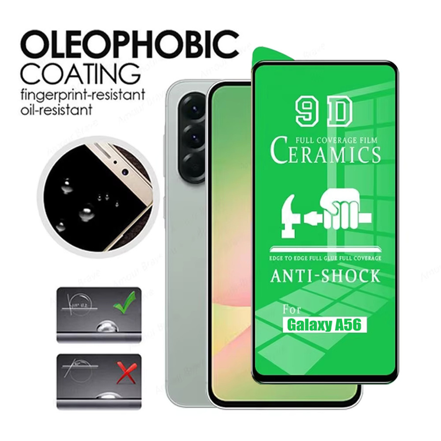 5er Pack Weiche Keramik Displayschutzfolie für Samsung Galaxy A56 A55 A54 A36 A35 A34 A17 A16 A15 A14 A26 A73 5G Transparent - Bild 3