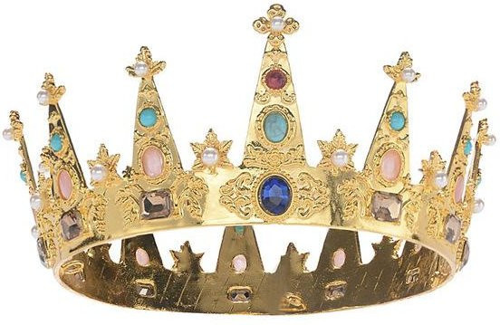 Wucifang Jewelry Krone, Goldfarben, Herren - Bild 1