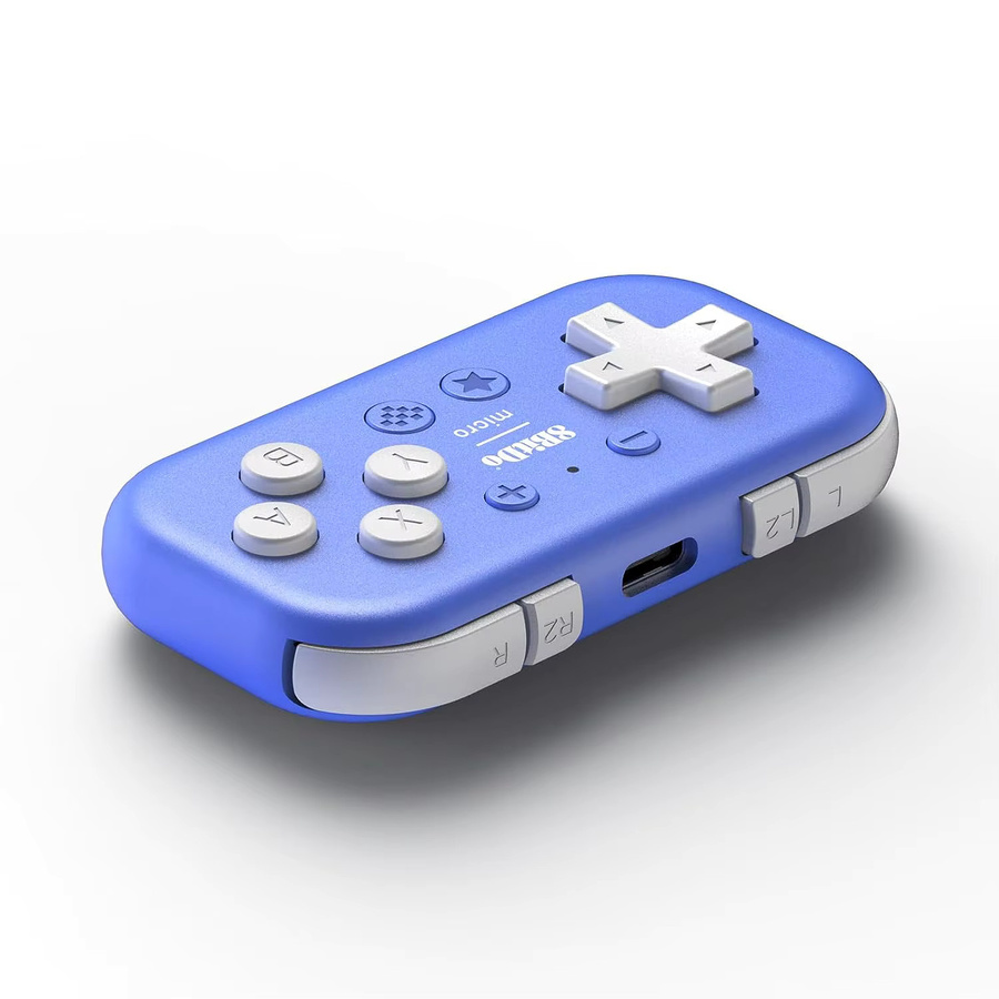 8BitDo Micro Bluetooth Gamepad Mini Game Controller in Grün für Nintendo Switch, Android und Raspberry Pi mit Tastaturmodus - Bild 2