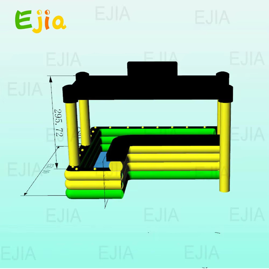 Ejia Aufblasbare Pool-Bar und Pub-Zelte für Schwimmbad und Spa, Mehrfarbig - Bild 3