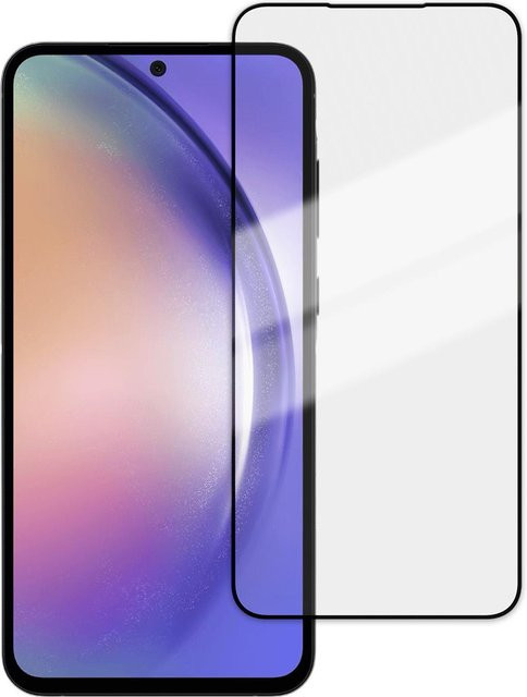 Vivanco Full Screen Displayschutzglas für Galaxy A55 5G, transparent - Bild 1
