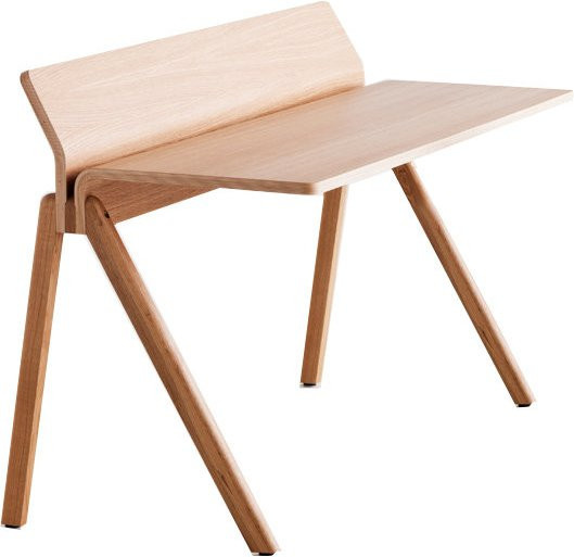 HAY Copenhague Cph190 Schreibtisch aus Eichfurnier in Braun mit Lift-up Top und abgerundeten Kanten - Bild 1