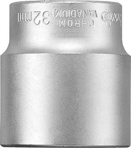 Kwb Steckschlüsseleinsatz 32mm 1/2 Zoll aus Chrom-Vanadium in Silber - Bild 1