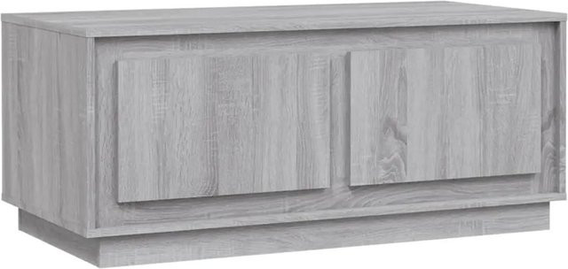 vidaXL Couchtisch aus Holzwerkstoff in Grau, B/T/H: 102 x 50 x 44 cm - Bild 1