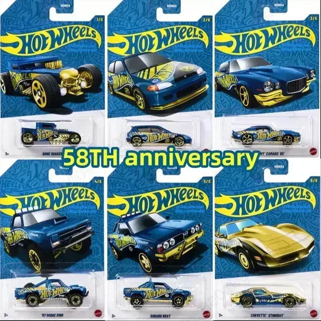 Hot Wheels 58th Anniversary Blue Gold Series HDH54 Automodell, Fahrzeuge, ab 3 Jahren - Bild 1