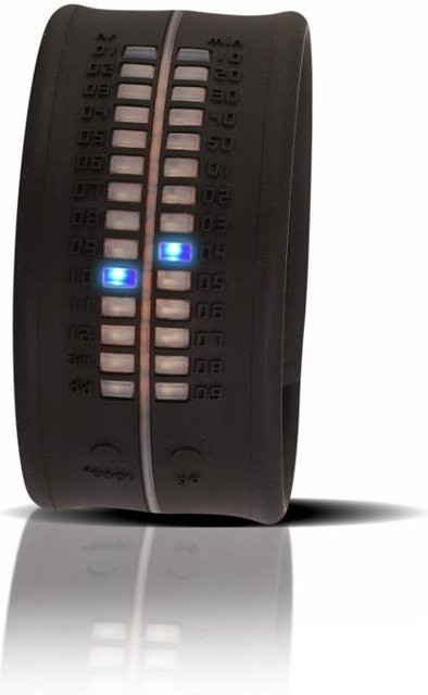 TIME-IT Digitaluhr, Quarz, Kunststoff, Schwarz, Unisex - Bild 1