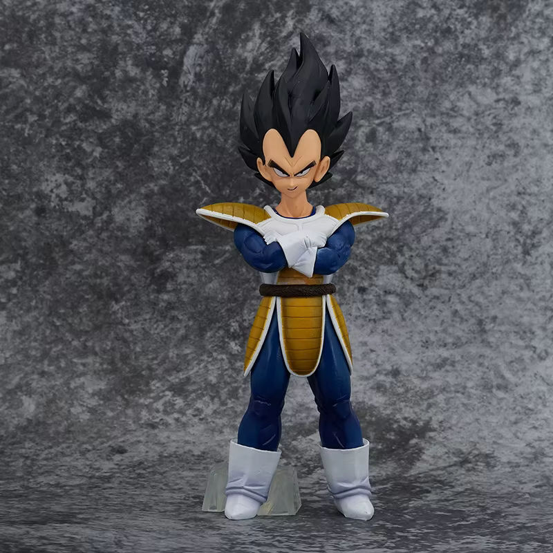 Bandai Dragon Ball Z Super Saiyan Vegeta Actionfigur aus PVC, mehrfarbig, Höhe: 24 cm - Bild 2
