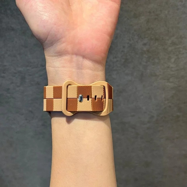 TINUORA Uhrenarmband Silikon, zweifarbig, Unisex - Bild 1