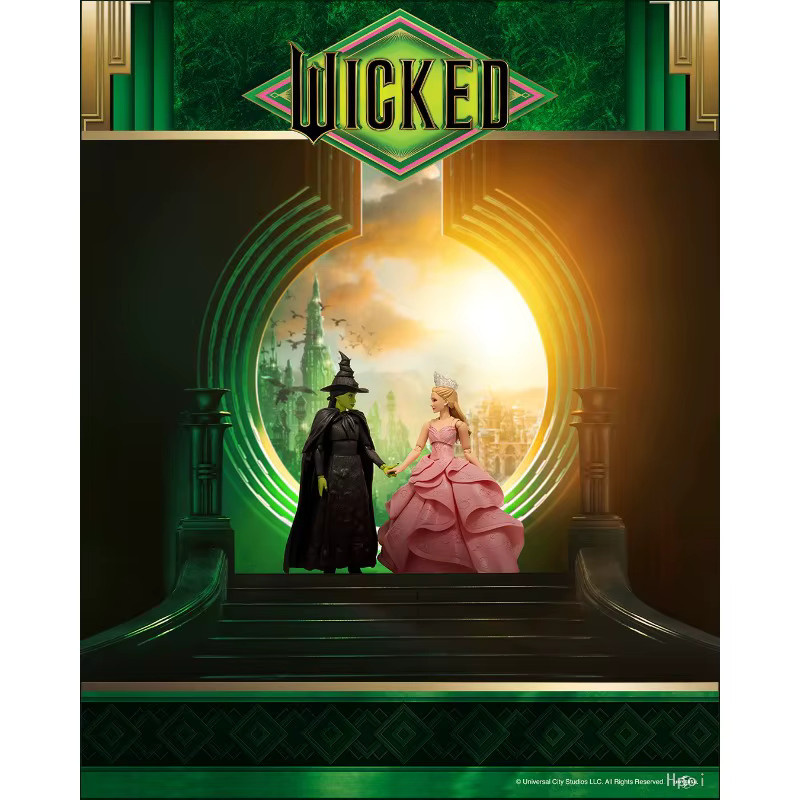 Bandai Wicked Elphaba Glinda Actionfiguren, Einzelfigur, Kunststoff - Bild 4
