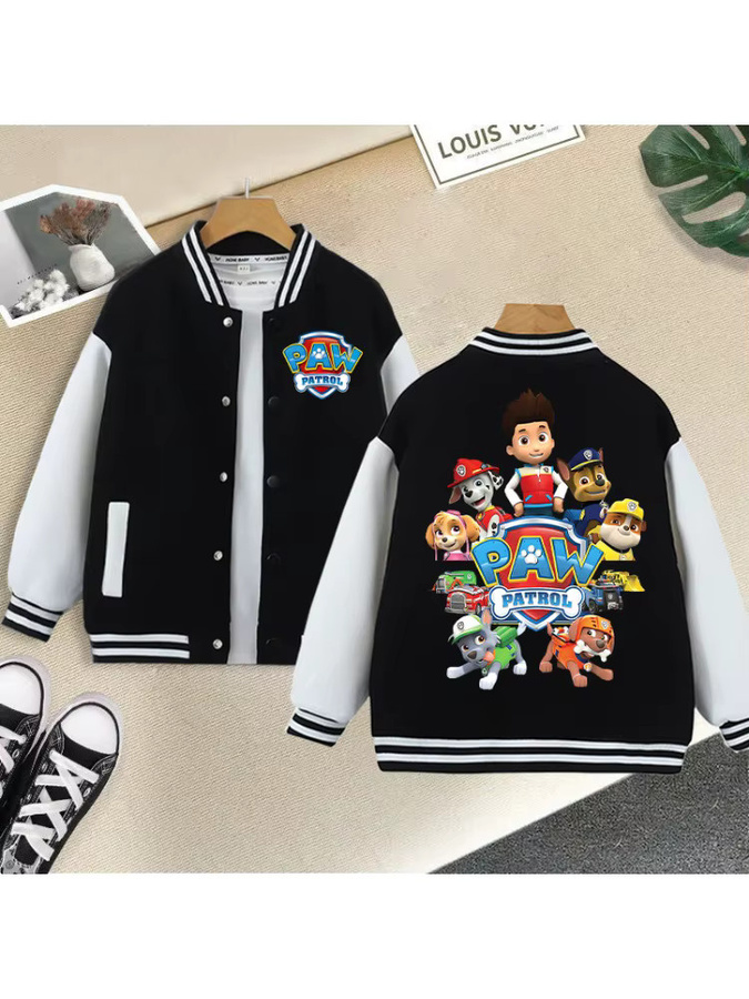Paw Patrol Schwarze Baseballuniform, Sportjacke, Schwarz - Bild 2