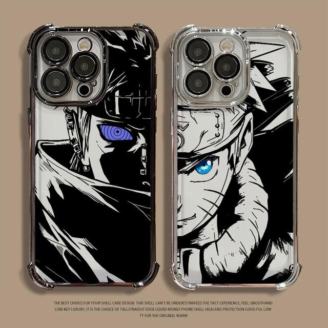 Naruto und Pain Handyhülle für Apple iPhone 17 Pro Max 16 15 14 13 12 Plus XS XR in Multicolour - Bild 1