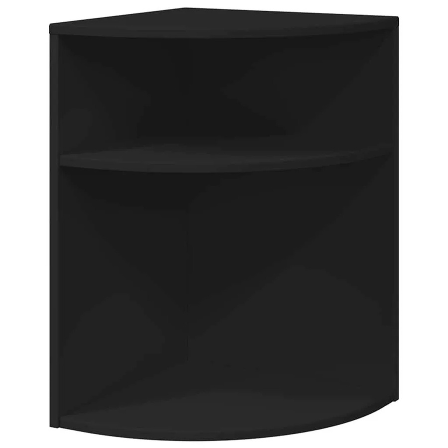 vidaXL Beistelltisch in Schwarz, Contemporary Design aus Holzwerkstoff, B/T/H: 39,7 x 39,7 x 60 cm - Bild 2