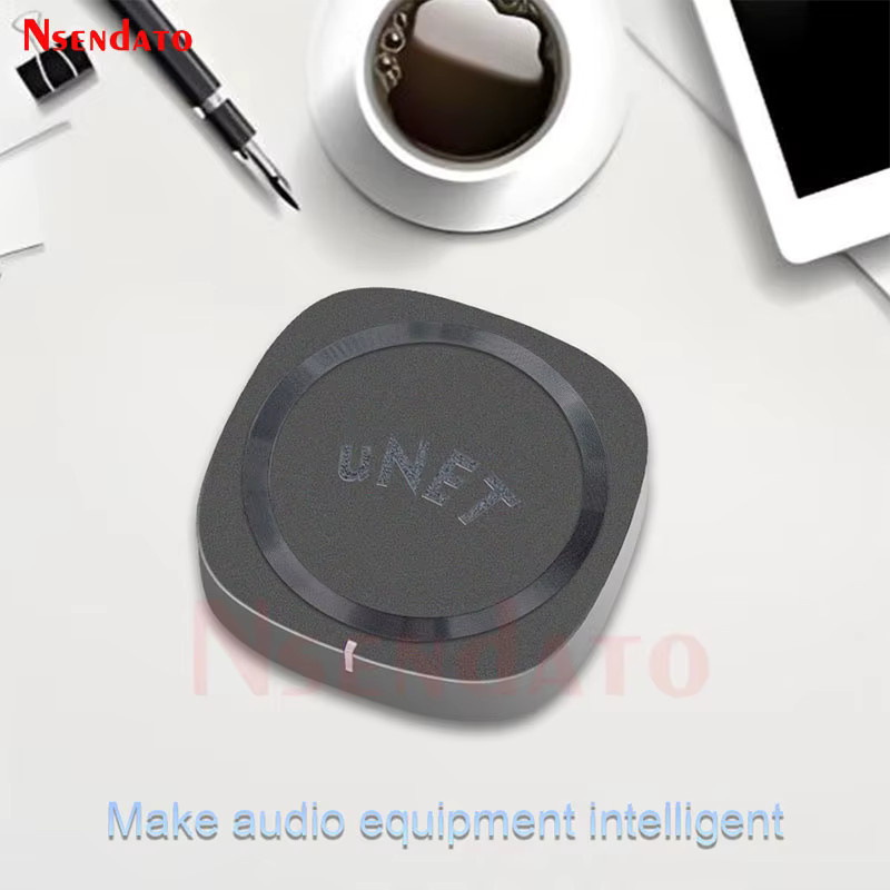Nsendato Audiocast UNET USB-Musik-Audio-Adapter in Schwarz für kabelloses Multiroom-Streaming an Heimlautsprechern, kompatibel mit PC, Mac, BubbleUPNP und Marshall - Bild 3