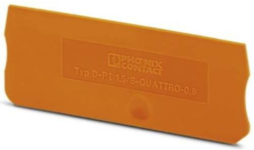 Phoenix Contact Abschlussdeckel Orange 50 Stück - Bild 1